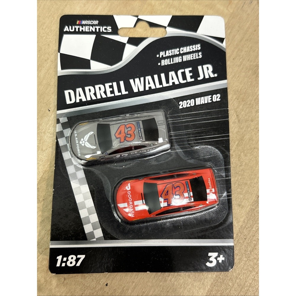 Darrell Wallace Jr Bubba Racecar Diecast‎ 43 Nascar Authentics 2020 Wave 02 1:87